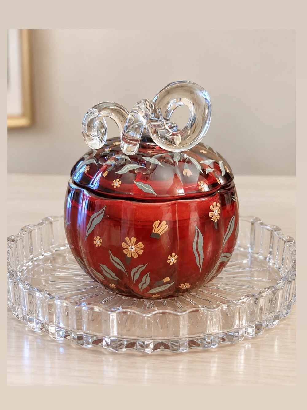 Kirkton House Fallen Leaves decorative Candle